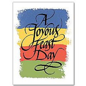 Greeting Cards, A Joyous Feast Day