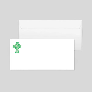 Celtic Cross Blank Note Cards with Envelopes - Box of 25