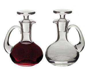 Cruets 6 oz. bottles, Height: 5 5/8"