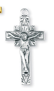 Sterling Silver Crucifix Pendant