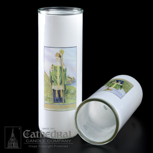 3/5 or 6/7 Day Reusable Glass Globe ~ Full color image, produced on highly durable film.  For use with Inserta Lites. Globes are sold Individually or by the case (Box of 12) - Please make selection. Inserta Lite Candles are purchased separately



