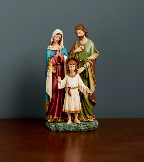 Holy Family with Child Jesus Statue; Renaissance Collection - 9.75"