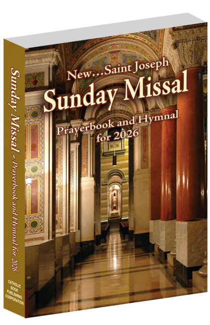 Annual New Saint Joseph Sunday Missal - Prayer Book and Hymnal 