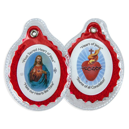 Sacred Heart Badge - Paper or Laminated