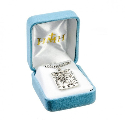 Made in USA. Medal presents in a deluxe velvet gift box