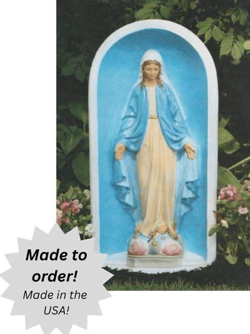 Blessed Mother Grotto and Statue - One Piece
