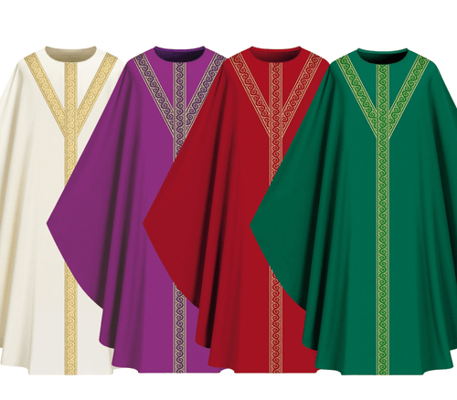Assisi Collection Chasuble with Orphrey 