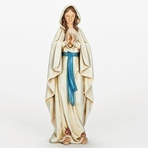 Our Lady of Lourdes Statue - Renaissance Collection - 6"
