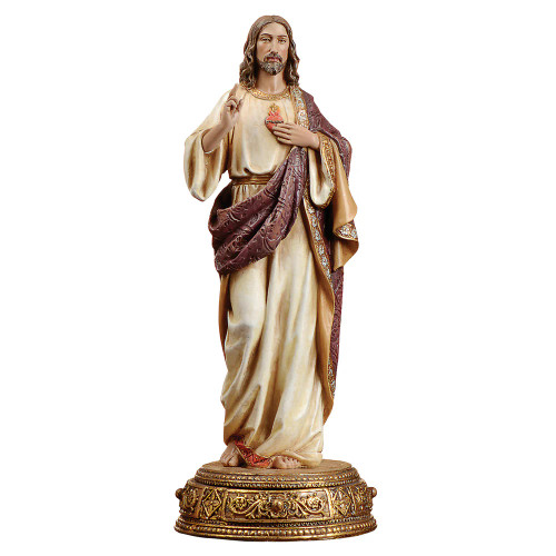 Sacred Heart of Jesus Statue - Heavenly Protectors - 10.25"