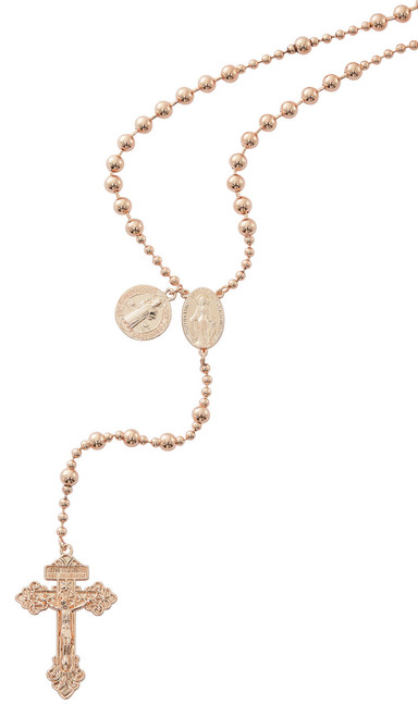 Copper Plated St Benedict Rosary