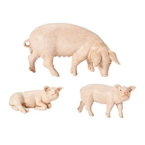 Fontanini Nativity Figures - Pig Set - 5"