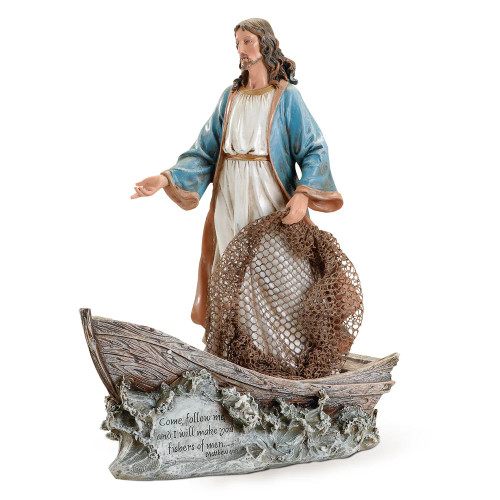 Christ the Fisherman Figurine - Renaissance Collection - 11.25"