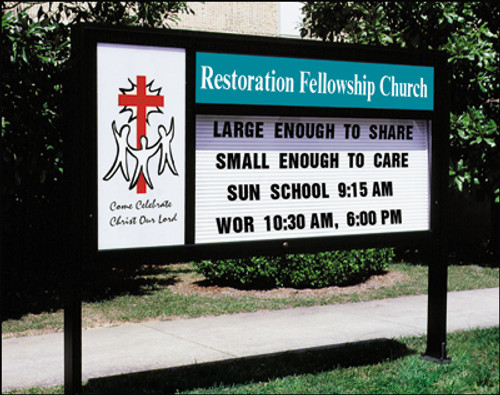 Church Sign-Signature