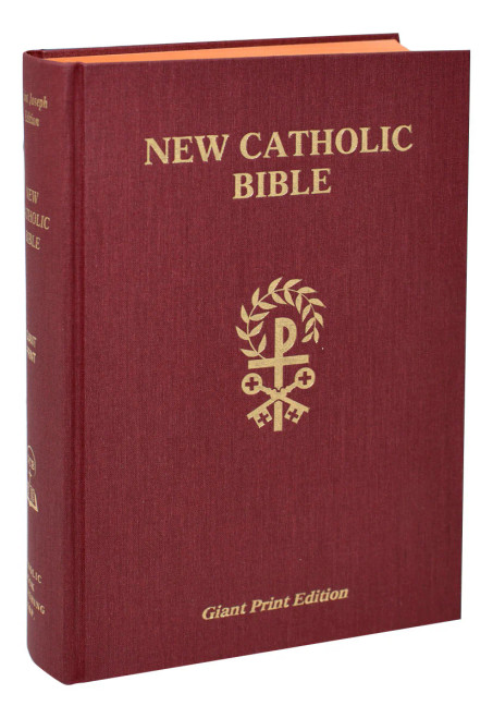 St. Joseph Edition New Catholic Bible - Giant Type - Hardcover Edition