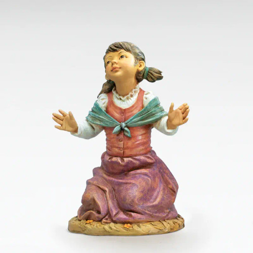 Fontanini Beth the Kneeling Girl Statue - 50" Scale