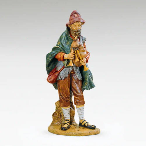 Fontanini Josiah the Bagpiper Statue - 50" Scale