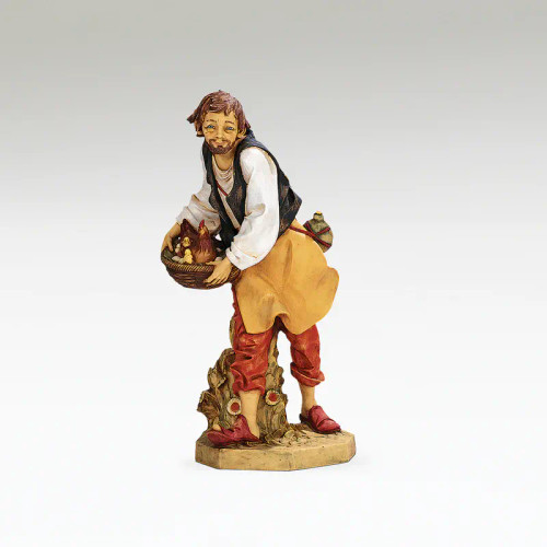 Fontanini Lucas the Shepherd Statue - 27" Scale