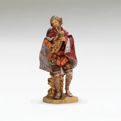Fontanini Josiah the Bagpiper Statue - 27" Scale