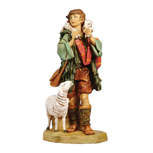 Fontanini Gabriel the Shepherd Statue - 27" Scale