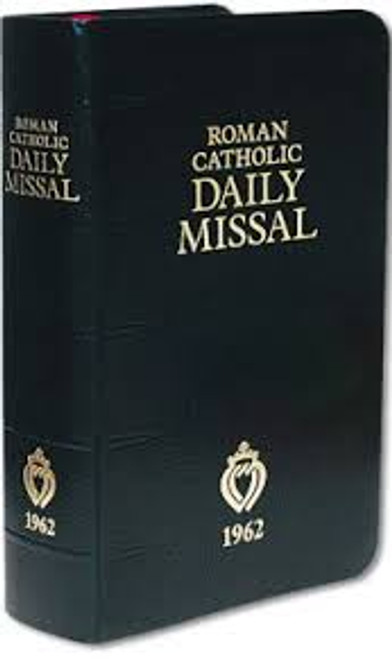 1962 Latin-English Daily Missal for the laity since Vatican II. This is the most complete missal ever produced in the English language. We have included everything in a missal that is affordable while being of the highest durability. See Product Description for many more details