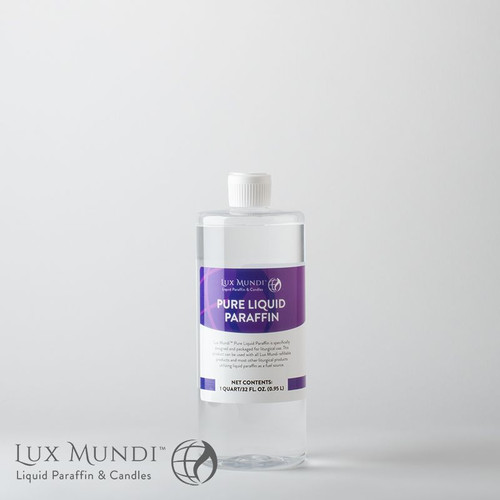 Altar Pure Liquid Paraffin for Refillable Candles - Quart Bottles Only