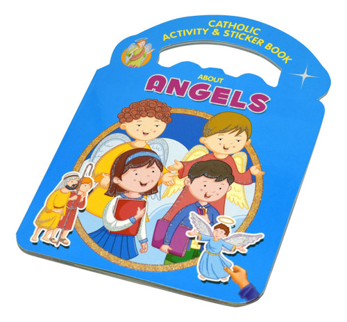 Children will find fun galore in the pages of this book—and the activities will encourage them to learn about Angels in a meaningful way.
Among the activities that children will enjoy are these:
coloring
finding stickers to complete pictures
fill-in-the-blanks
connect-the-dots
unscrambling letters
—and more!
Simple rhymes will teach children how Angels are true helpers.