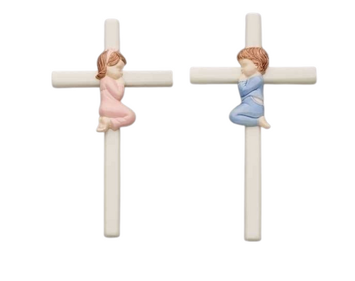 Praying Child Cross - Valencia Collection