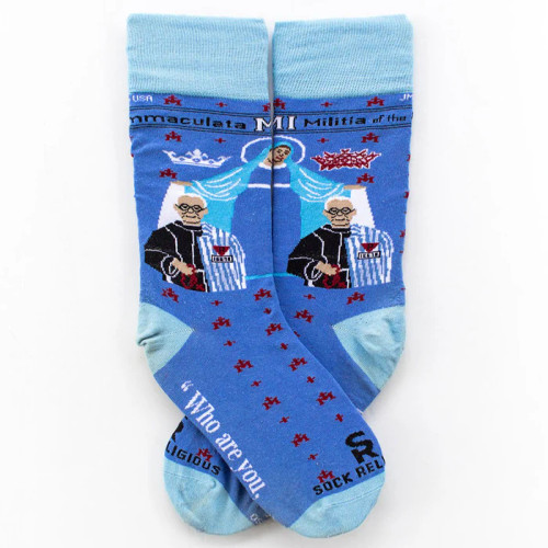 St Maximilian Kolbe Adult Socks 