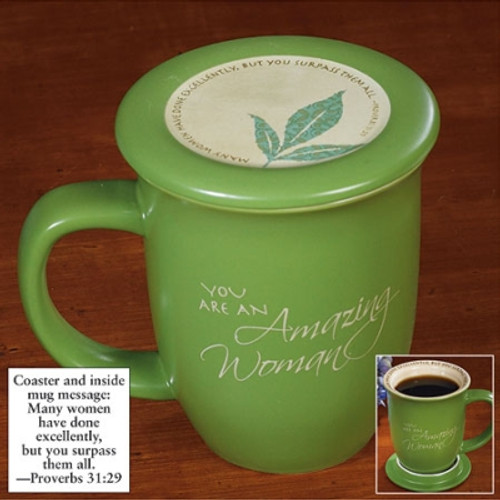 Amazing Woman Mug and Coaster Set 