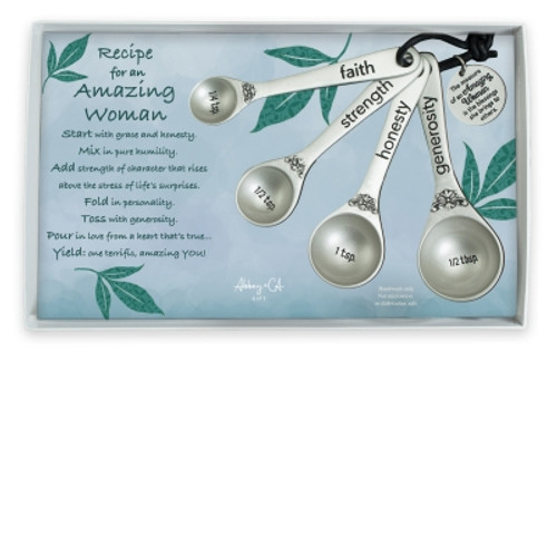 "Amazing Women" Measuring Spoons 