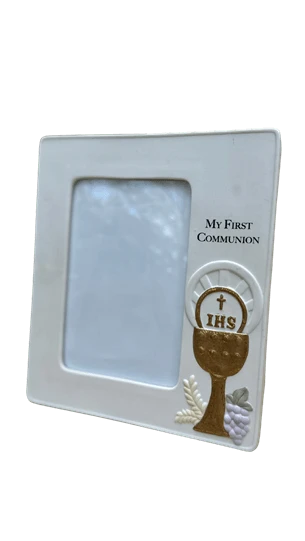 First Holy Communion Chalice Frame, Fits 4X6 Picture