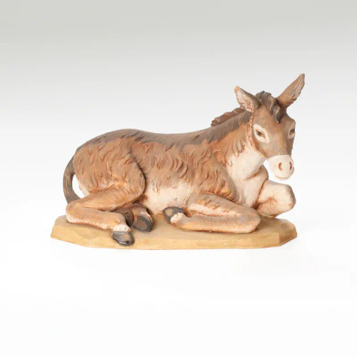 Fontanini Seated Donkey Statue - 27" Scale