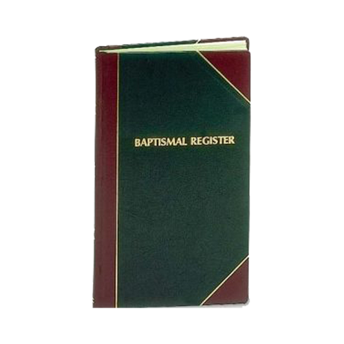 Baptismal Register - Economy, Standard, & Large Editions