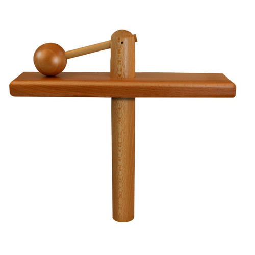 Wooden Clacker for Holy Thursday