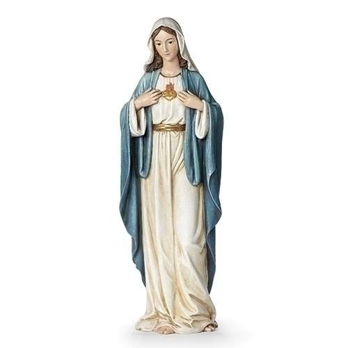 Immaculate Heart of Mary Figurine; Renaissance Collection - 24"
