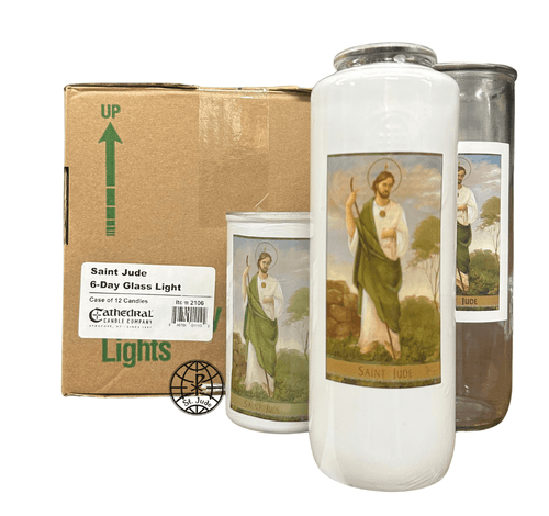  Sacred Images 6-Day Candle - Case Only