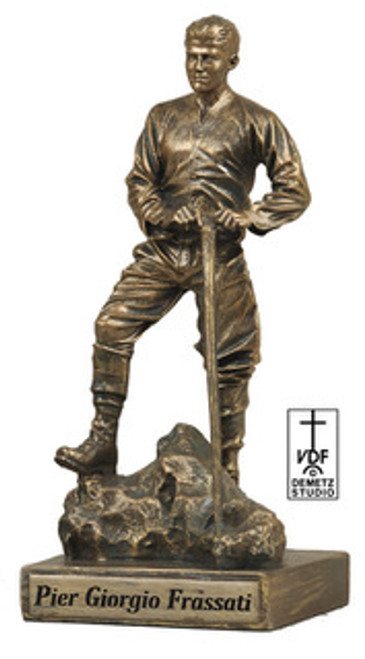 St. Pier Giorgio Frassati Statue - 7"