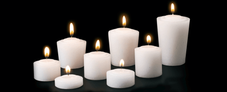Votive Candles - 10, 15 and 24 Hour