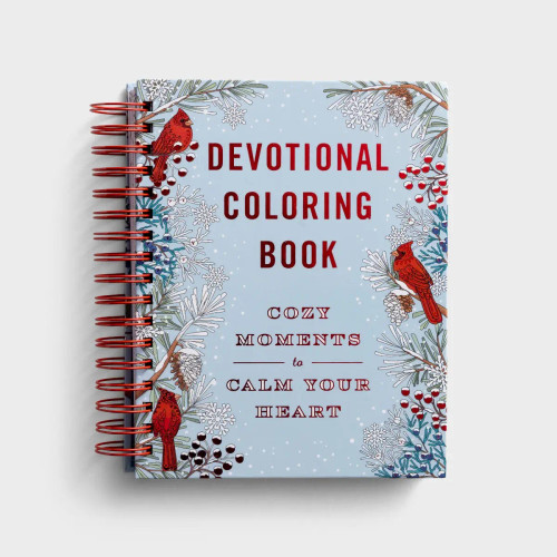 Cozy Moments to Calm Your Heart: Devotional Coloring Book