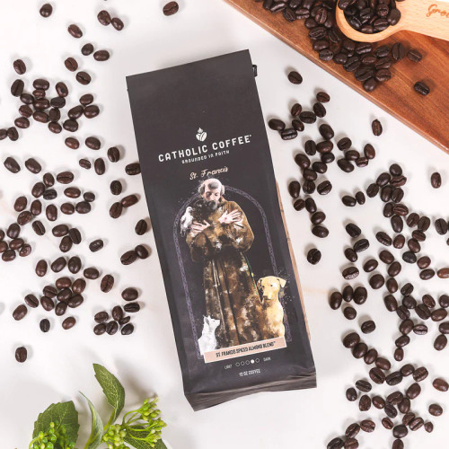 St. Francis of Assisi Spiced Almond Blend Ground Coffee