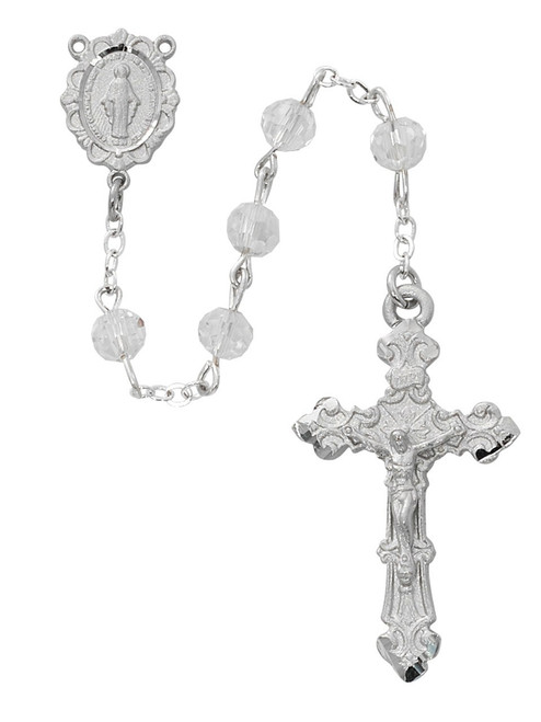 6MM Crystal Rosary 