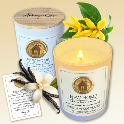 New Home Vanilla Candle - 7 oz 