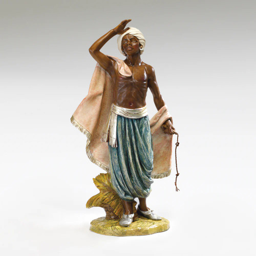 Fontanini Aman the Camel Driver Statue - 50"