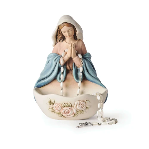 Praying Madonna Rosary Holder 