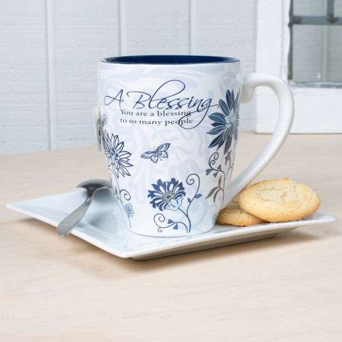 "Blessing" Ceramic Mug - 20 oz 