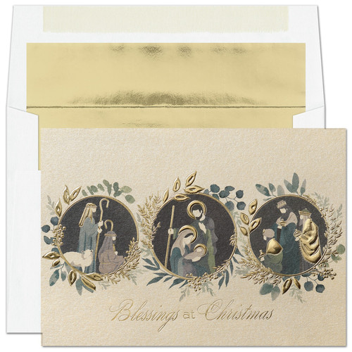 Glory Abound Boxed Christmas Cards - 15 ct 