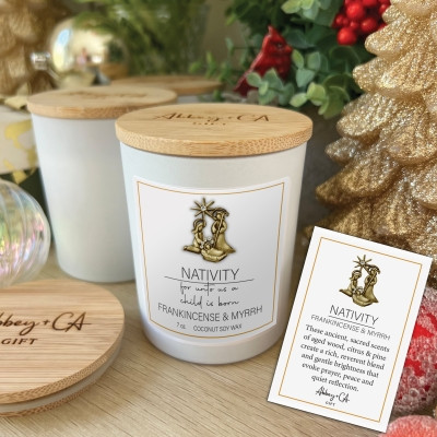 Nativity Frankincense & Myrrh Candle - 7 oz 