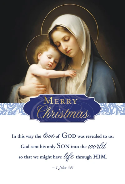 Christmas Mass Remembrance Cards – For Priest Use Only - Box of 15