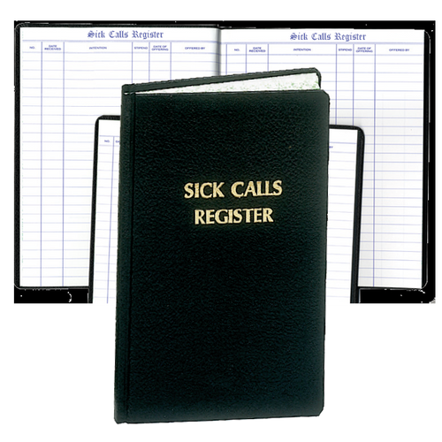 Sick Call Register - Small & Standard Editions 