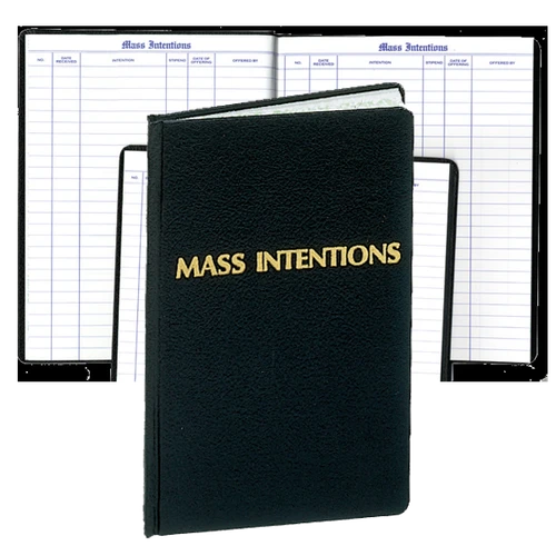 Mass Intention Records Register - Desk or Small Edition